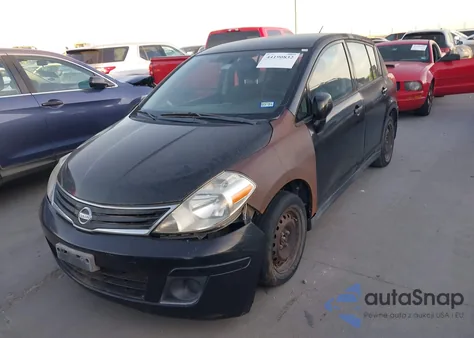 2010 Nissan Versa 1.8S из США, поврежденный, VIN 3N1BC1CP6AL435403
